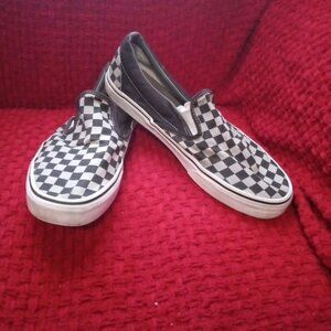 Men's Size 13 Old Skool Black & White VANS Barely Worn
